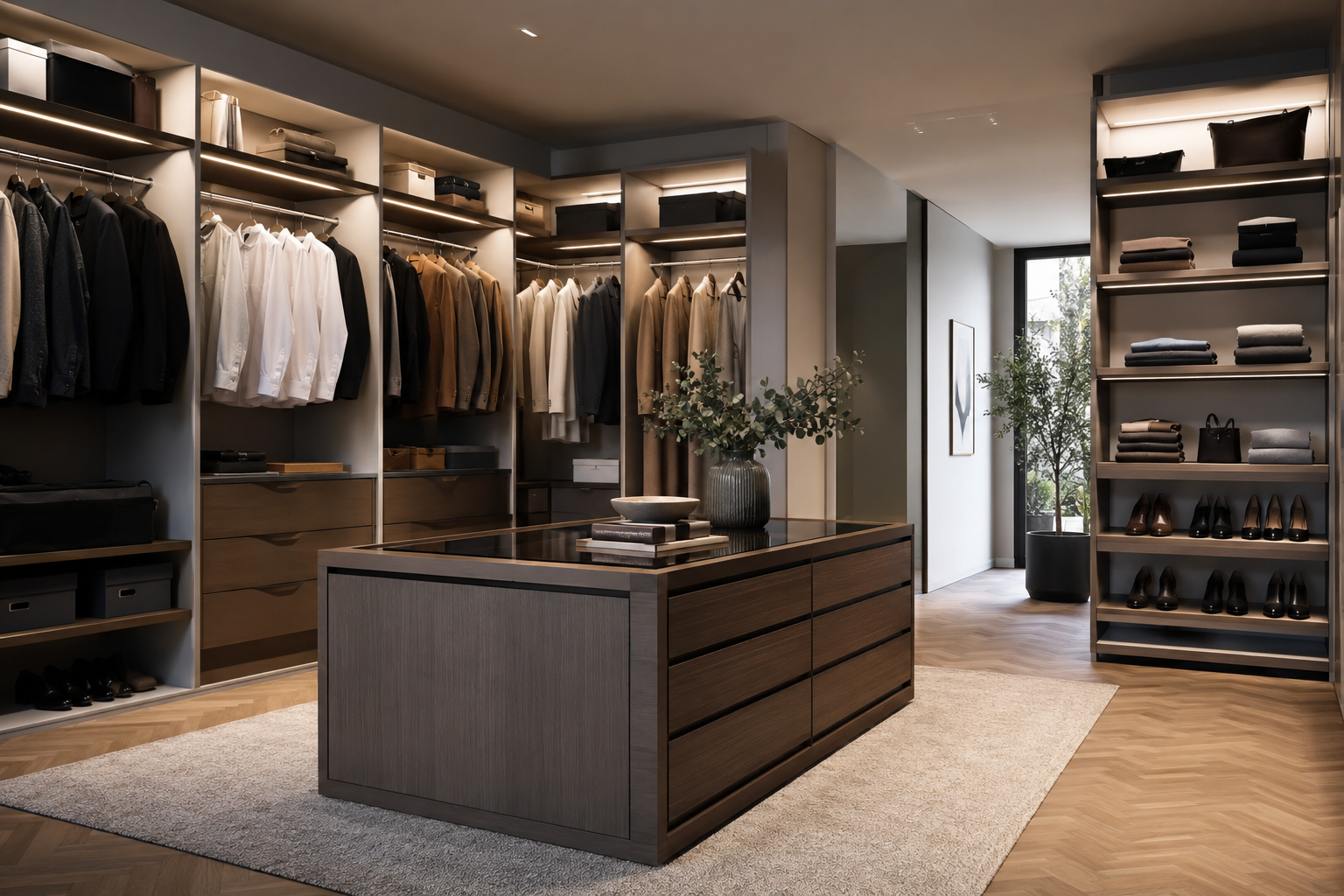 Comment concevoir un dressing sur mesure fonctionnel 